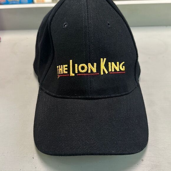 Disney Unisex The Lion King Broadway Musical VIP Black Adjustable Classic Hat OS - Picture 1 of 7